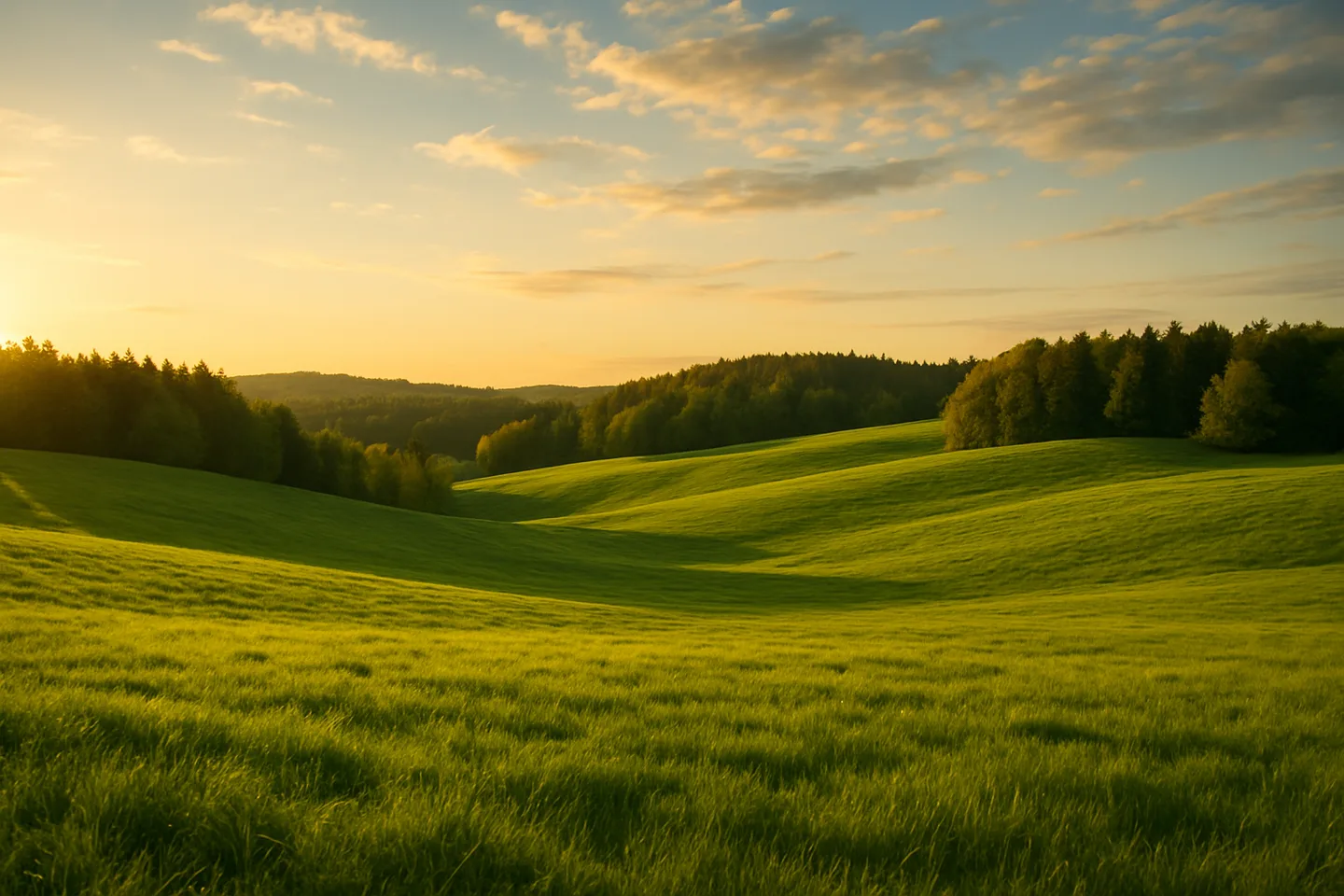 Scenic vacant land parcel