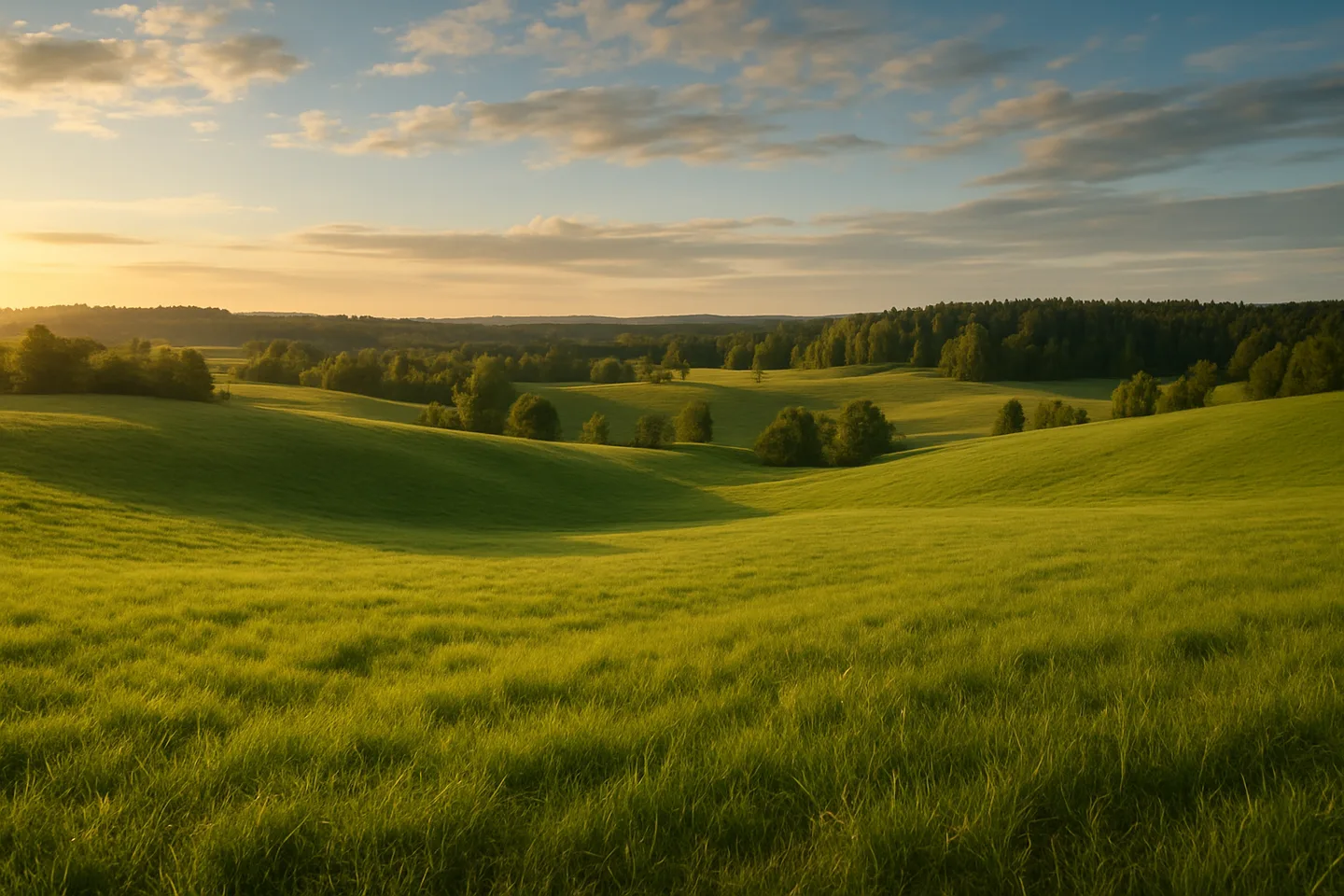 Scenic vacant land parcel