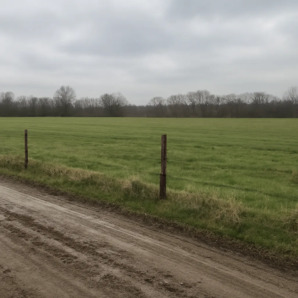 Rural acreage with open grassland and conifer forest in Lancaster, Pennsylvania