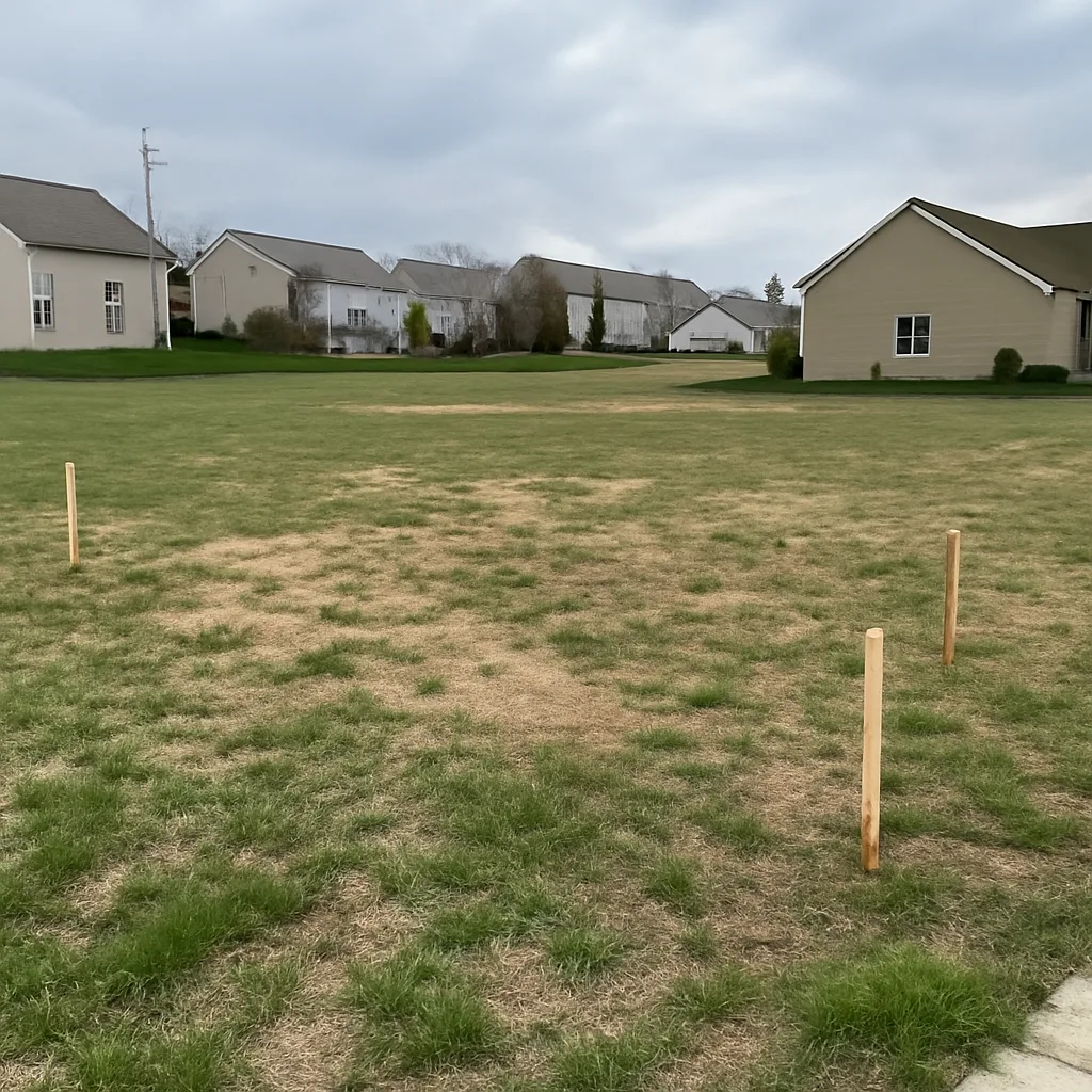 Cleared vacant residential lot for sale in York County, Pennsylvania